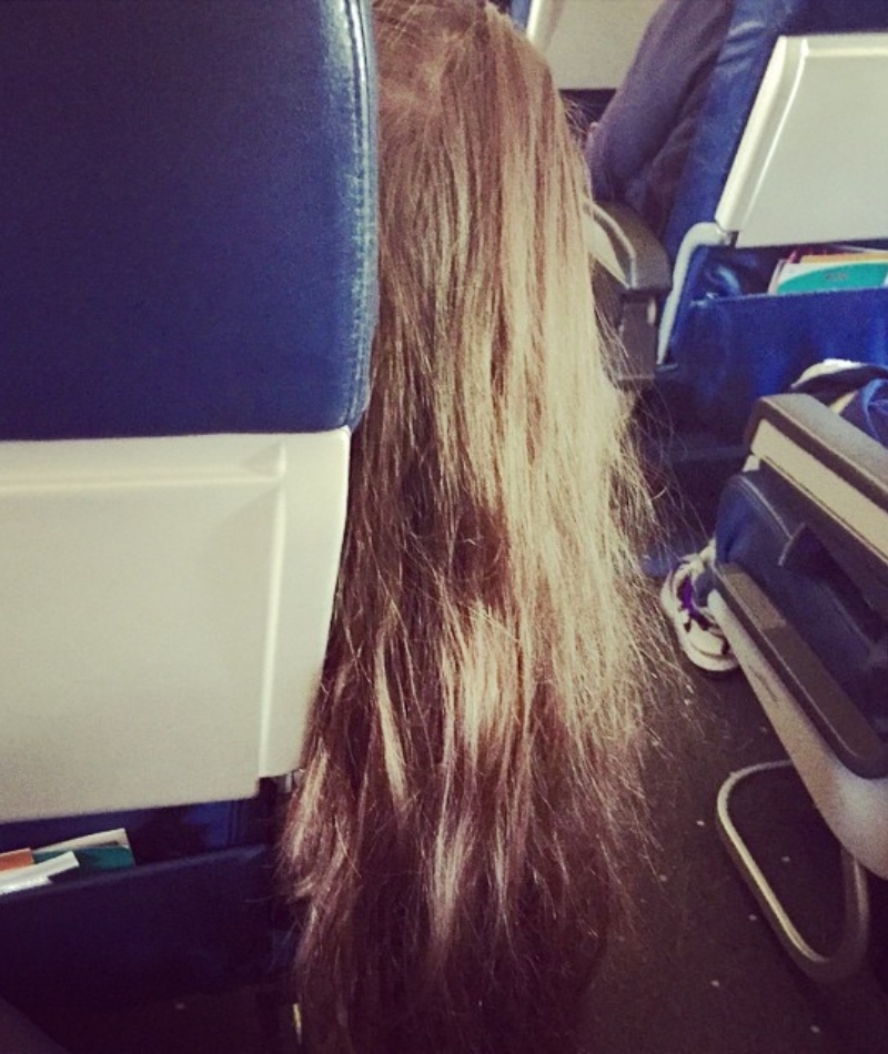 Rapunzel, lass dein Haar herunter | Instagram/@passengershaming