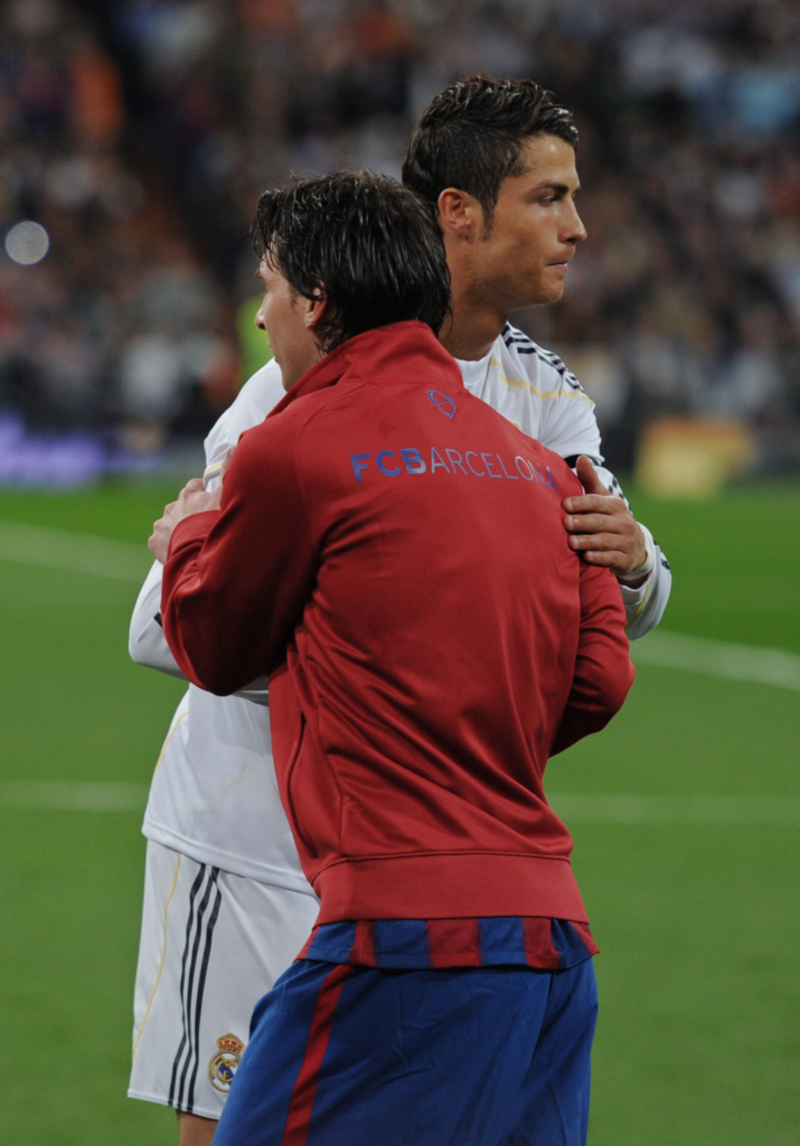 Ronaldo e Messi — companheiros de time | Getty Images Photo by Jasper Juinen