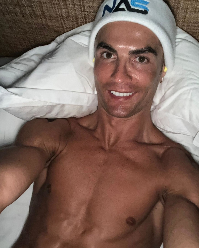 Hora da soneca de Ronaldo | Instagram/@cristiano