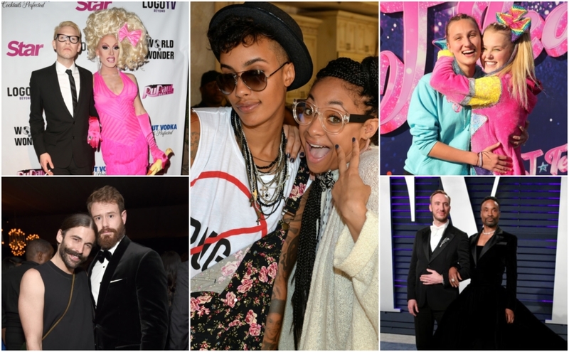 Where Is the Love? Heartbreaking LGBTQ+ Breakups: Part 2 | Getty Images Photo by Rick Diamond/Neuro Drinks & Getty Images Photo by Leon Bennett & Getty Images Photo by Dia Dipasupil & Getty Images Photo by Michael Kovac/Getty Images for Netflix & Getty Images Photo by Chelsea Lauren/WireImage