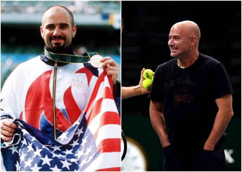 Andre Agassi | Getty Images Photo by Getty Images & Justin Setterfield