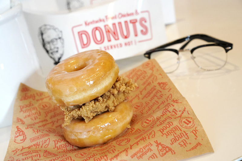 KFC Donut Sandwich | Getty Images Photo by Erik Voake