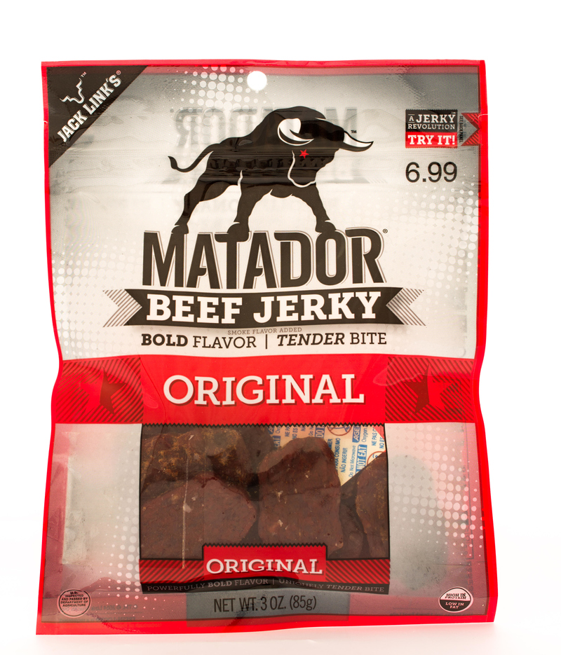 Beef Jerky | Alamy Stock Photo by Keith Homan 