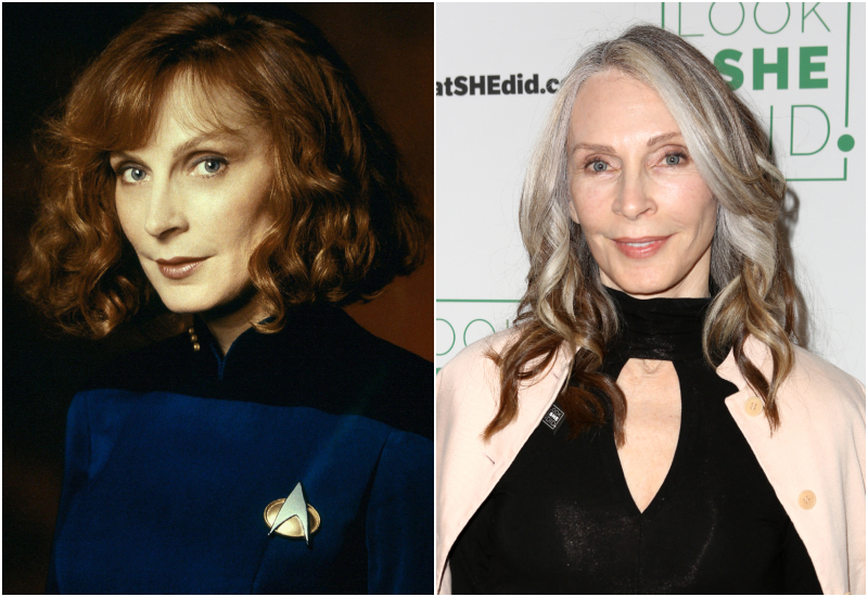 Gates McFadden como Dra. Beverly Crusher | Alamy Stock Photo by Cinematic Collection/PARAMOUNT & Getty Images Photo by Tasia Wells
