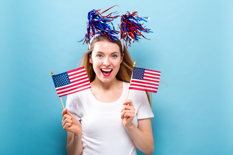 Sie sind patriotisch | Shutterstock Photo by TierneyMJ