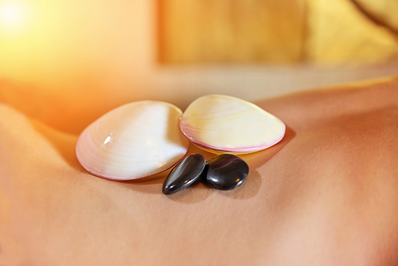 Sie können eine Lava-Muschel-Massage bekommen | Shutterstock