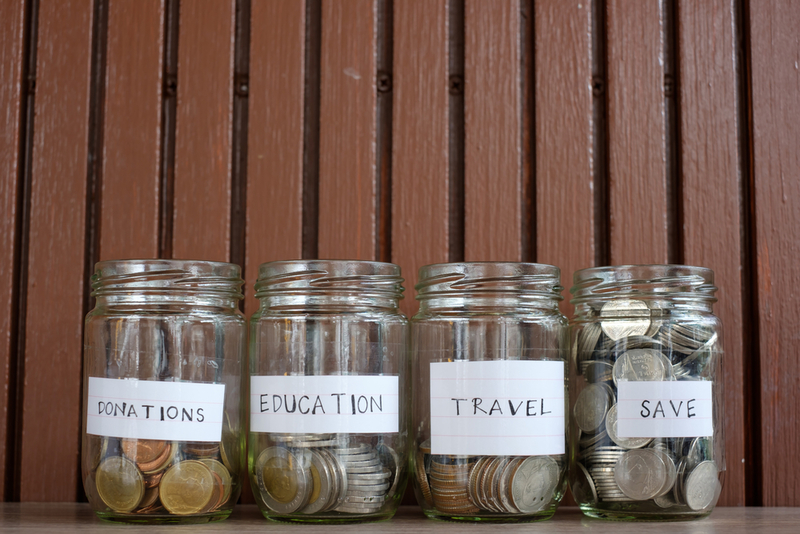 Display Money Jars | Shutterstock