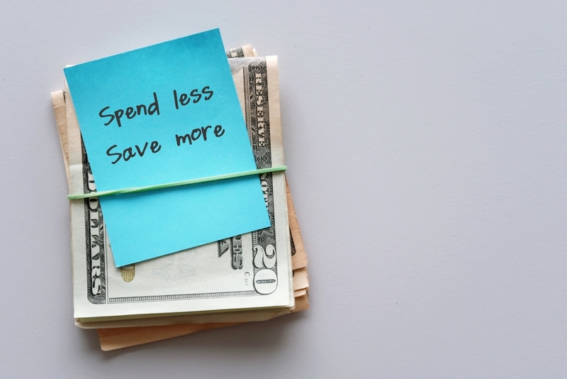 Spend Less Than You Earn | Shutterstock