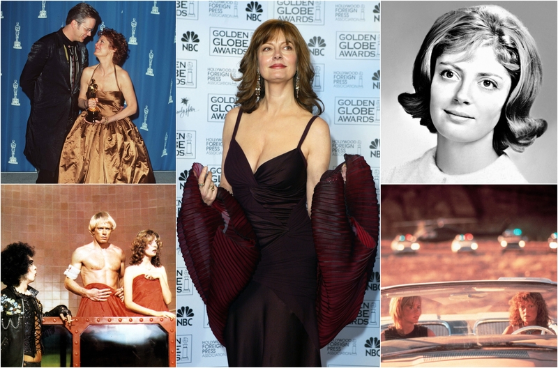 Susan Sarandon: A Hollywood One of a Kind | Getty Images Photo by SGranitz/WireImage & J. Vespa & Alamy Stock Photo by ARCHIVIO GBB & Roland Neveu MGM/Photo 12 & 20th CENTURY FOX/RGR Collection