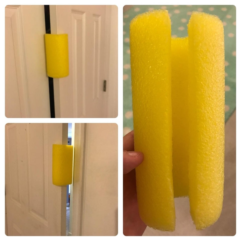 Pool Noodle Finger Protector | Reddit.com/MoJeffreys
