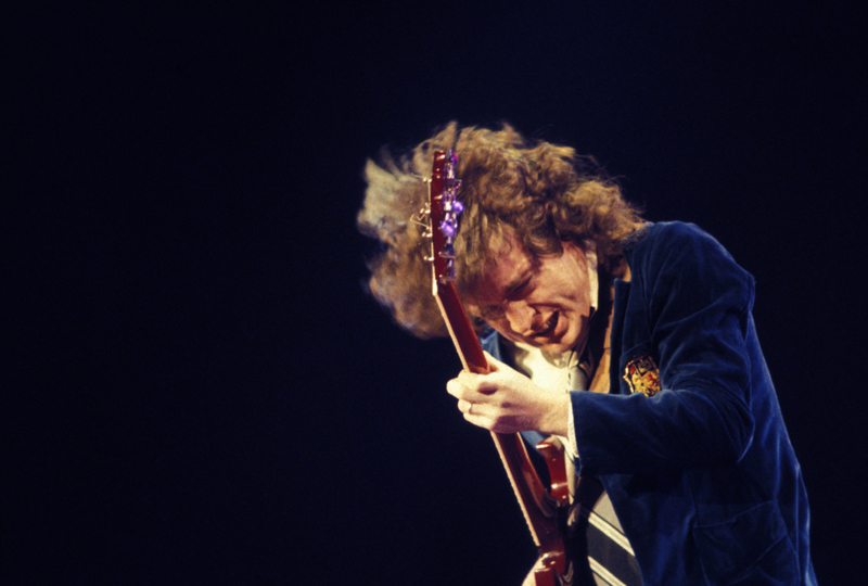 Angus Young | Getty Images Photo by Pierre PERRIN/Gamma-Rapho
