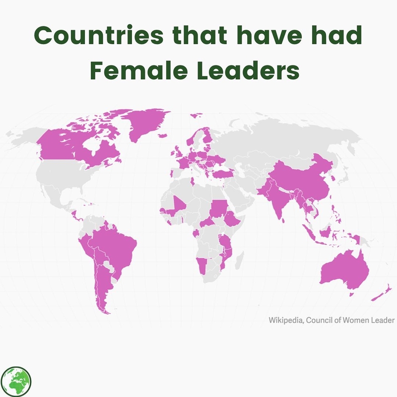Countries That Have Had Female Leaders | Instagram/@rocaglobal