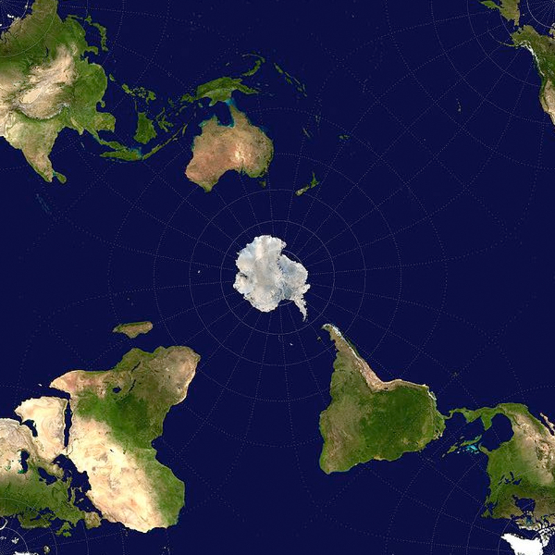 Antarctica – The Center of the Universe? | Reddit.com/axeman_05