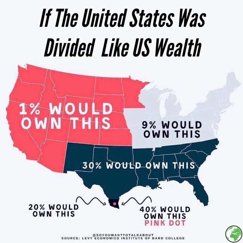 The Gap in US Wealth | Instagram/@rocaglobal