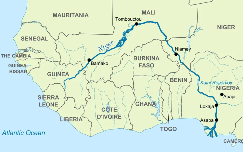 The River Niger’s Interesting Journey | Reddit.com/anonymous
