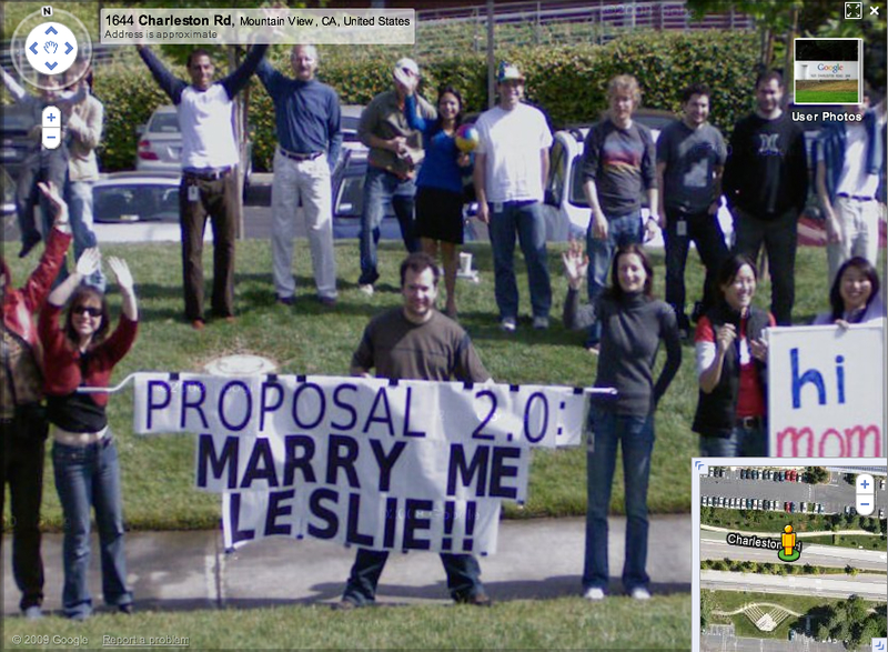 Una propuesta en vivo | Flickr Photo by Matthew Burpee via Google Street View
