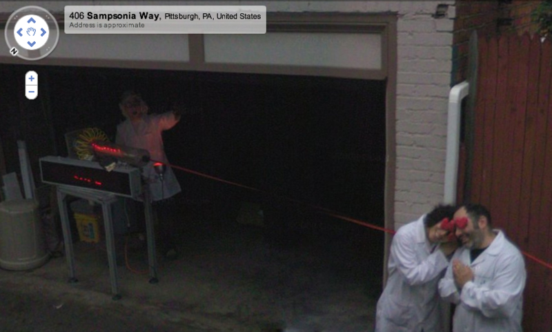 Unidos por la ciencia | Imgur.com/9RGNCOJ via Google Street View
