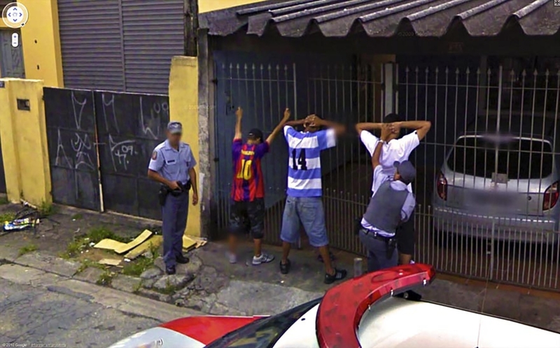 No puedes esconderte de la ley | Imgur.com/0MUgSV1 via Google Street View