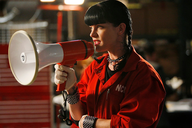 Pauley Perrette Then | Getty Images Photo by Cliff Lipson