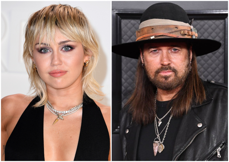 Miley Cyrus Is Billy Ray Cyrus’ Daughter | Getty Images Photo by Steve Granitz/WireImage & Steve Granitz/WireImage