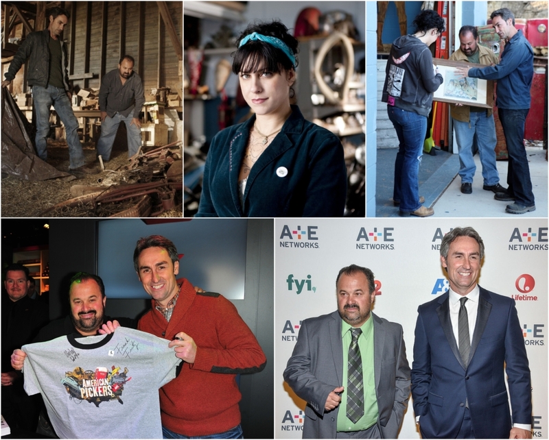 Interesting Facts About ‘American Pickers’ | Shutterstock Editorial Photo by History Channel Cineclipse Prods/Kobal & Getty Images Photo by Brian Killian/WireImage & Grant Lamos IV