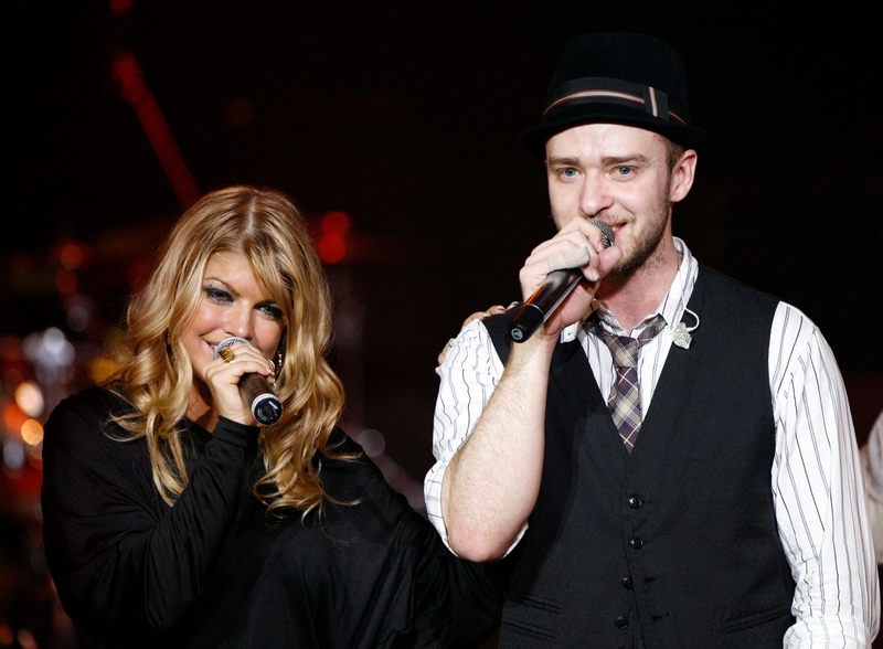 Justin Timberlake e Fergie | Alamy Stock Photo