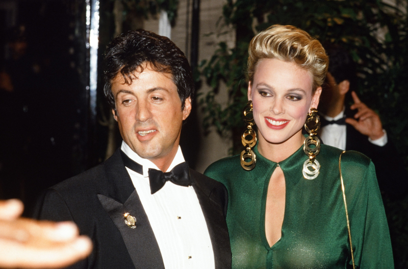Sylvester Stallone e Brigitte Nielsen | Alamy Stock Photo