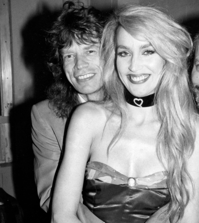 Jerry Hall y Mick Jagger | Alamy Stock Photo