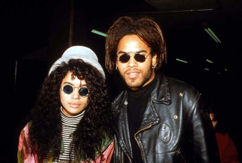Lenny Kravitz y Lisa Bonet | Alamy Stock Photo