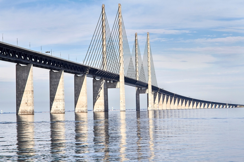 Puente del Øresund Norte | Alamy Stock Photo by Bengt Hultqvist 