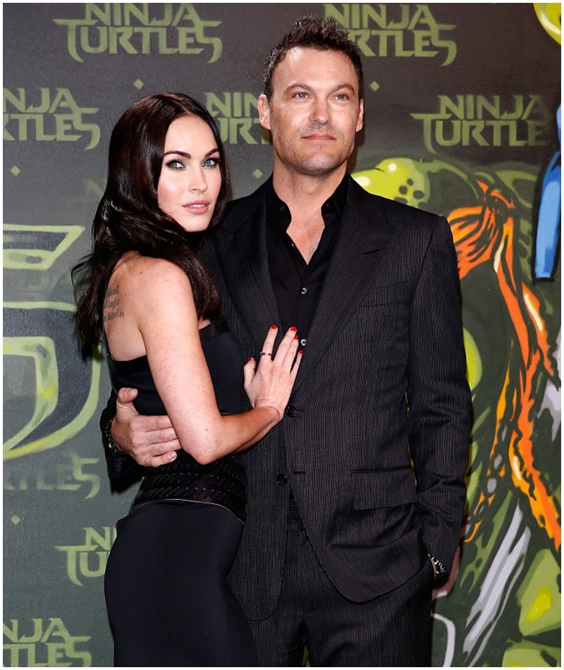 Megan Fox y Brian Austin Green | Getty Images Photo by Andreas Rentz/Paramount Pictures International