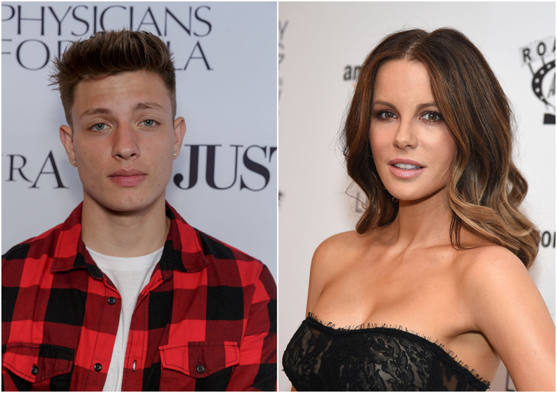 Kate Beckinsale y Matt Rife | Getty Images Photo by Greg Doherty & Theo Wargo