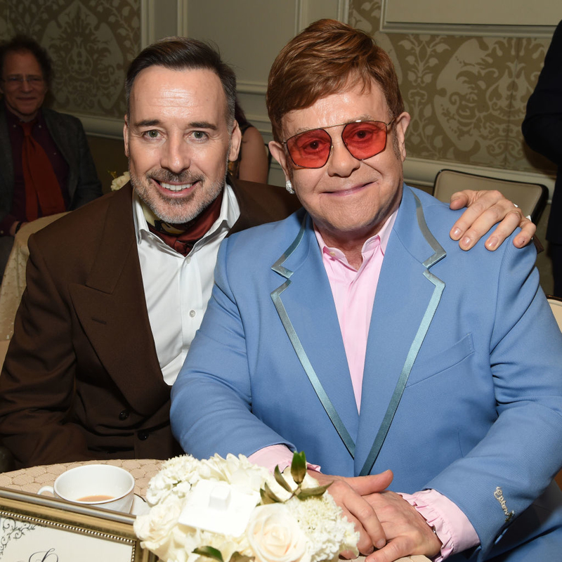 Elton John y David Furnish | Getty Images Photo by Michael Kovac