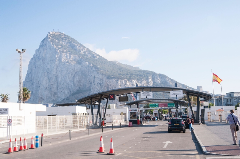 Die Grenze von Gibraltar | Alamy Stock Photo by Claudia Wiens