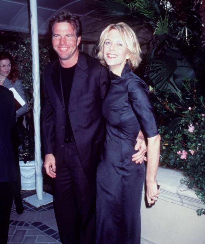 Dennis Quaid and Meg Ryan | Getty Images Photo by James Aylott/Online USA