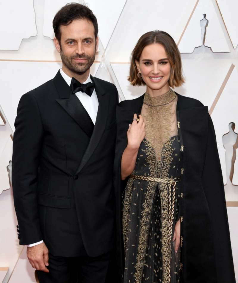 Natalie Portman and Benjamin Millepied | Getty Images Photo by Kevin Mazur