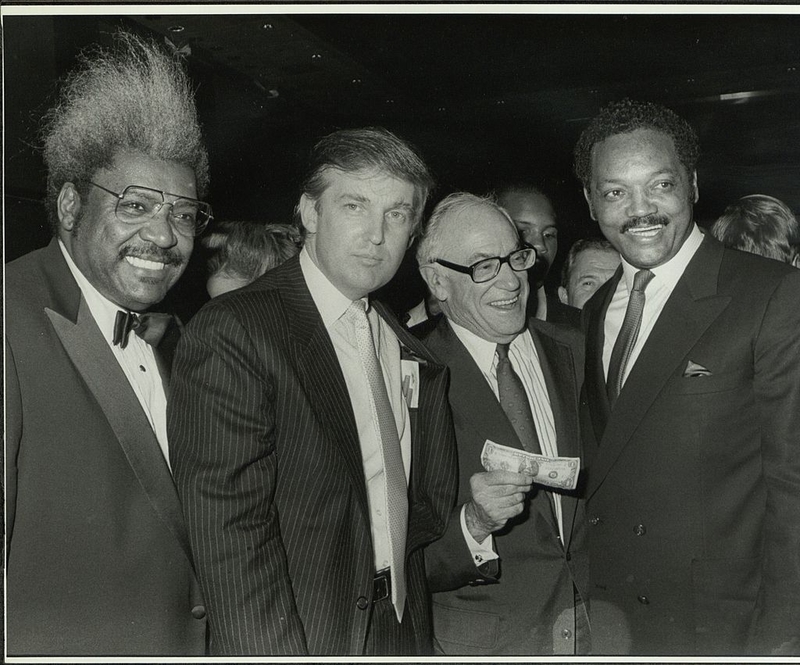 Trump entre leyendas | Getty Images Photo by The LIFE Picture Collection