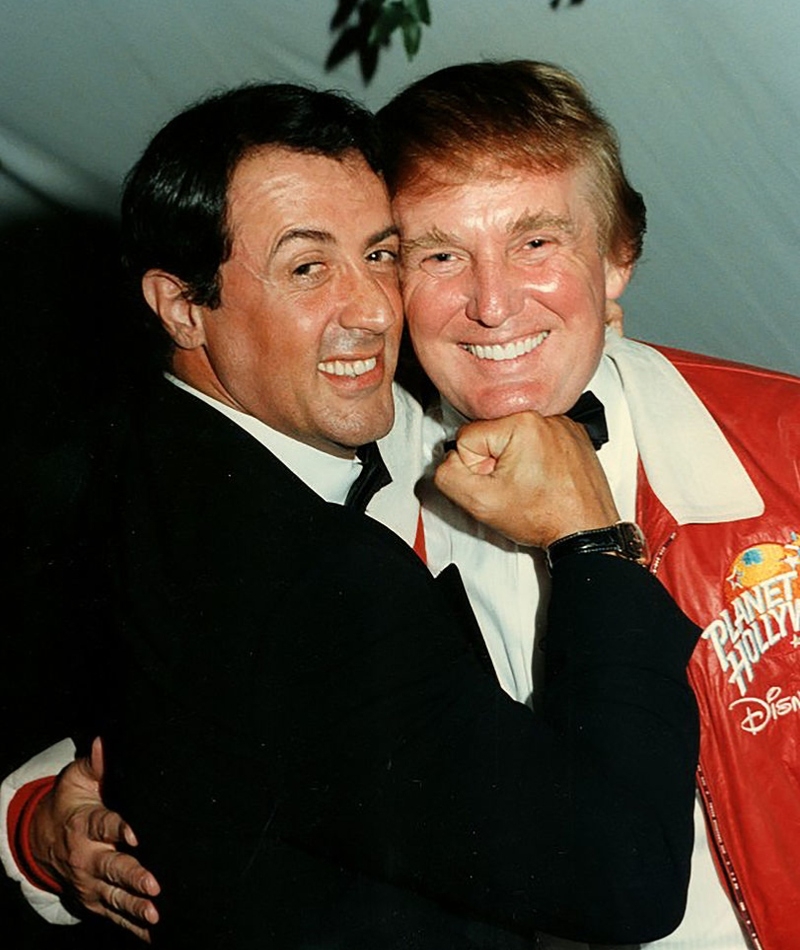 Trump y Rocky | Getty Images Photo by Davidoff Studios