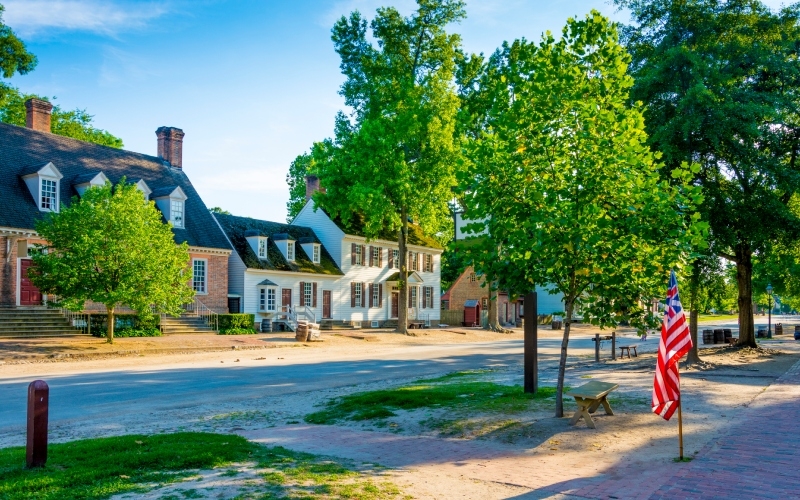 Virginia: Williamsburg | Getty Images Photo by Thomas Faull