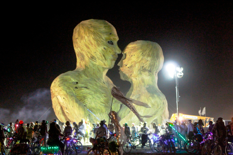 Burning “The Man” Is How Burning Man Started | Alamy Stock Photo by BLM Photo