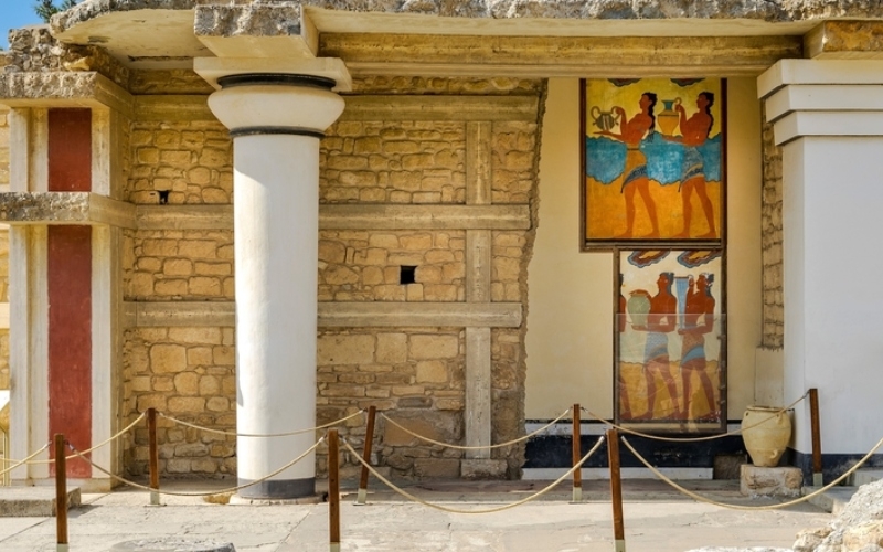 Evidencia del cambio de la civilización minoica | Shutterstock