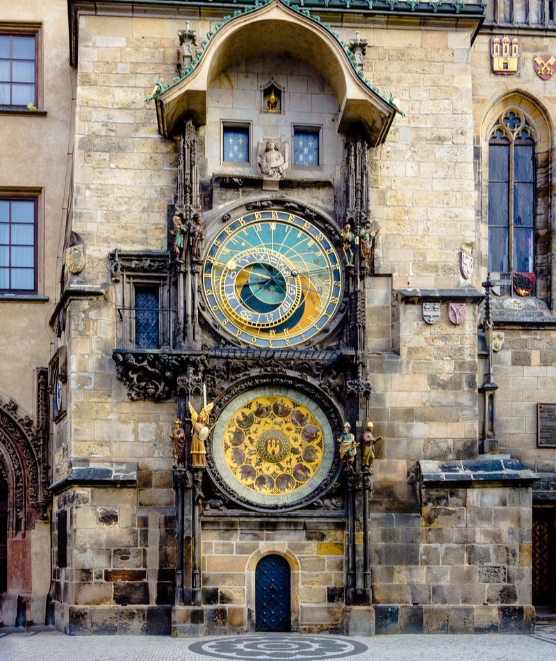 Reloj Astronómico de Praga, uno de los relojes funcionales más antiguos del mundo | Shutterstock