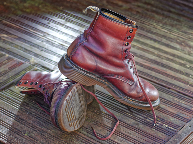 Ein Stiefel mit Schlaufe | Shutterstock
