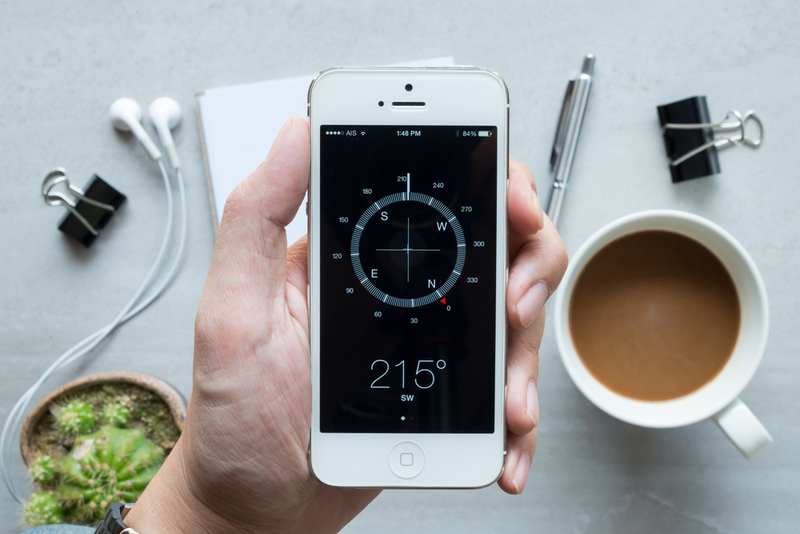 Die Kompass-App | Shutterstock