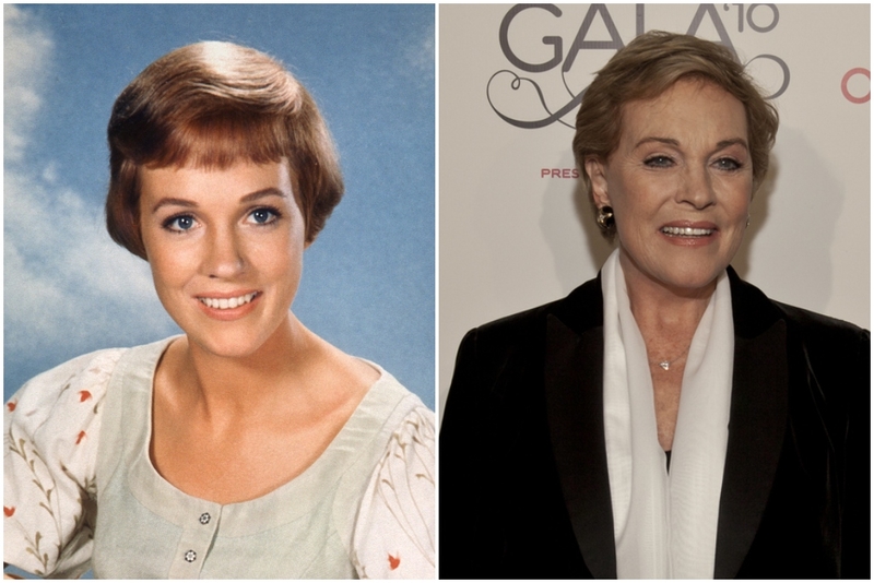 Julie Andrews als Maria | Alamy Stock Photo by PictureLux/The Hollywood Archive & Shutterstock