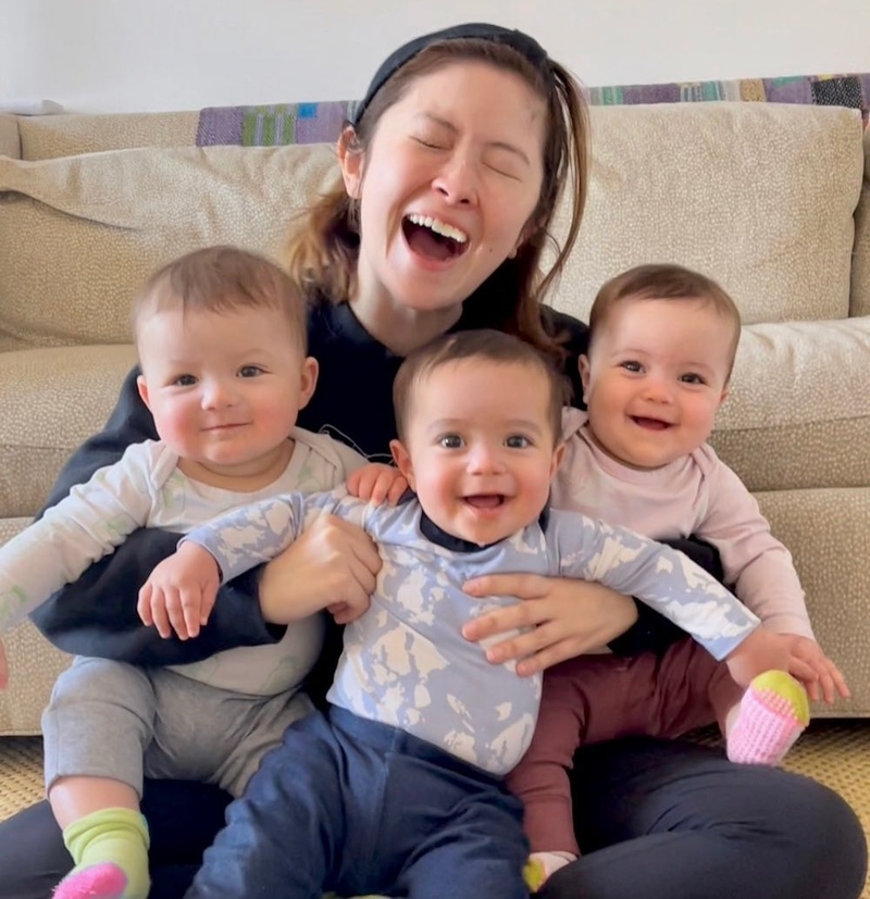 Balancing Work and Motherhood | Instagram/@sarahmlafleur