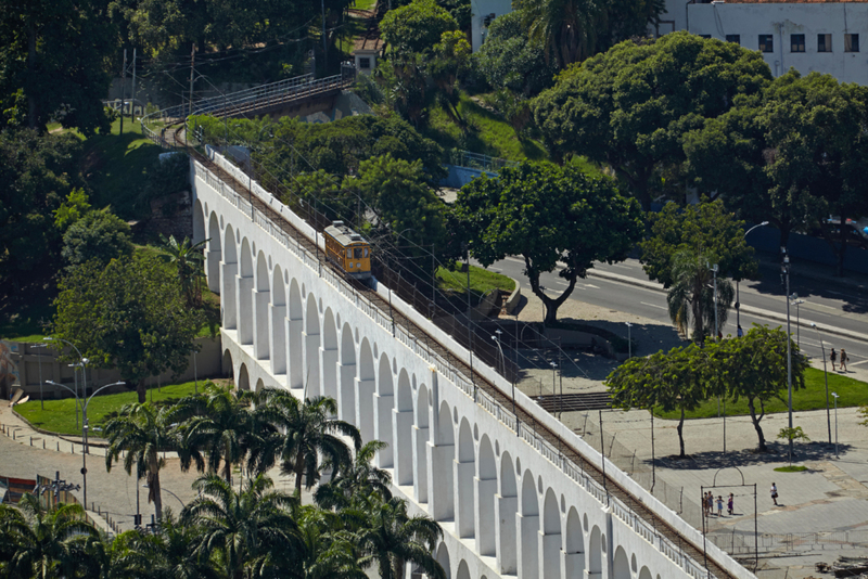 Carioca Aqueduct – Rio de Janeiro | Alamy Stock Photo by David Wall 