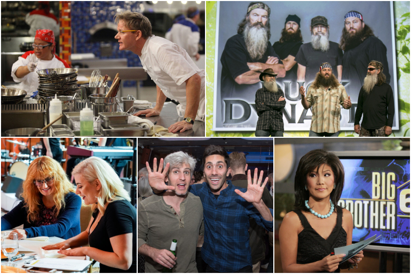 These Famous Reality TV Shows Are Actually Fake! | Getty Images Photo by FOX Image Collection & Andrew Harrer/Bloomberg & Bill Inoshita/CBS Photo Archive & Mike Pont/Supermarche & Vince Bucci