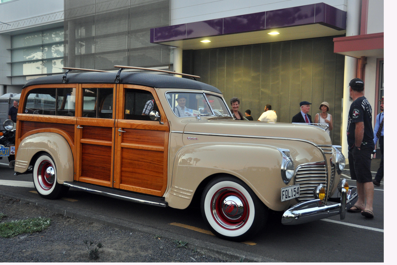 1941 Plymouth 12 Special Deluxe Woody Wagon | Alamy Stock Photo by Stephanie Gunther