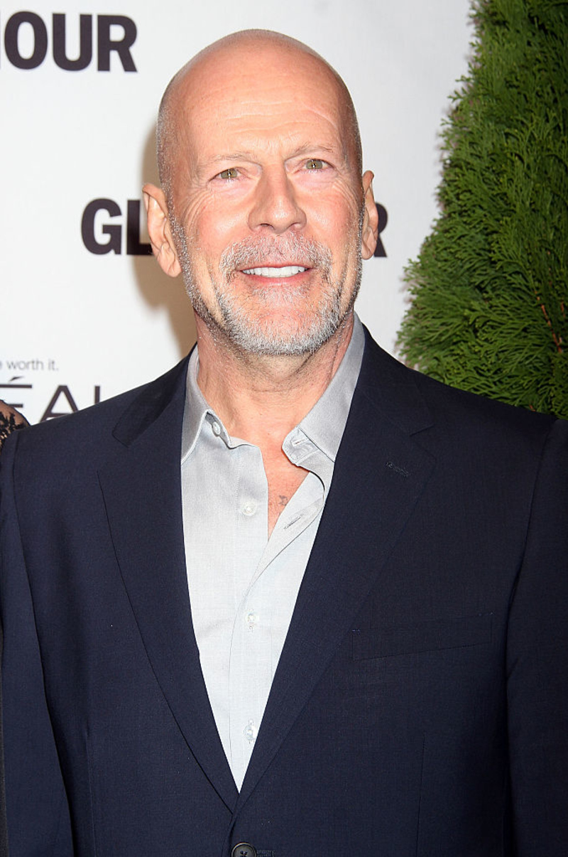 Bruce Willis– After the show | Getty Images Photo by Laura Cavanaugh/FilmMagic